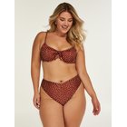 Hunkemöller Ari Cheeky High Leg Hw - Multi/patterned - XS