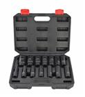 Iskuhylsysarja AWTools AW38691BL; 1/2''; 10-32 mm; 14 kpl.