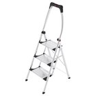 Kokoontaitettava porrasaskelma MK100 TopLine / alumiini / 3 askelmaa