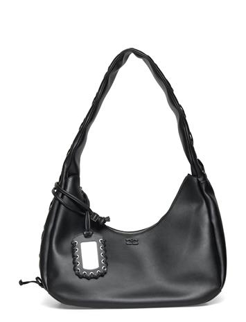 Ganni Hobo Medium Laces - Black - ONE SIZE