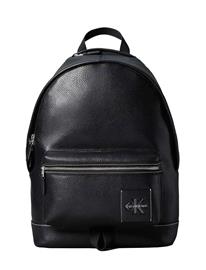 Calvin Klein Bold Pebble Round Backpack - Black - ONE SIZE