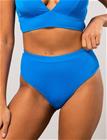 Understatement Underwear High Cut Bikini Briefs - Blue - S