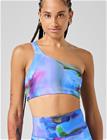 Casall High Waist Printed Bikini Bottom - Blue - 34