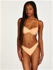 Hunkemöller Gili Rib High Leg R - Orange - XXS