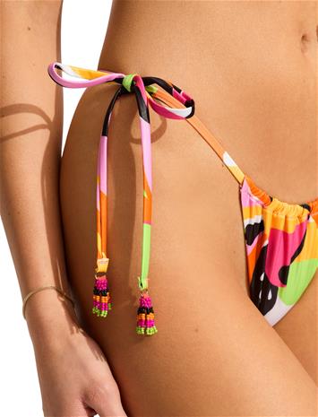 Seafolly Rio Drawstring Tie Side Rio Pant - Multi/patterned - 42