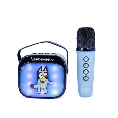 Karaoke-kaiutin Bluey Popsing Mikrofoni LED