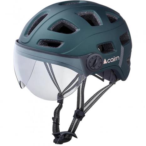 Cairn Quartz Visor, pyöräilykypärä, vihreä