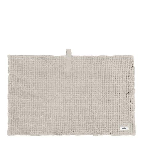The Organic Company Big Waffle Bath Mat - Beige - 80X55CM