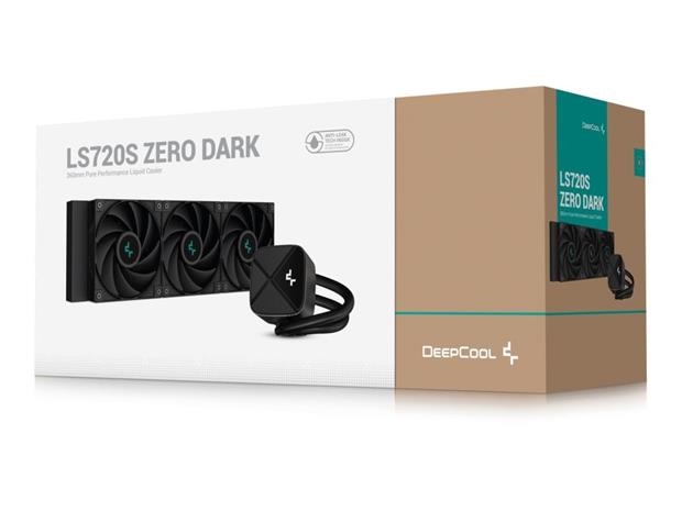 DeepCool LS720S ZERO DARK - CPU Vesijäähdytys - Max 33 dBA – kuva 8/8