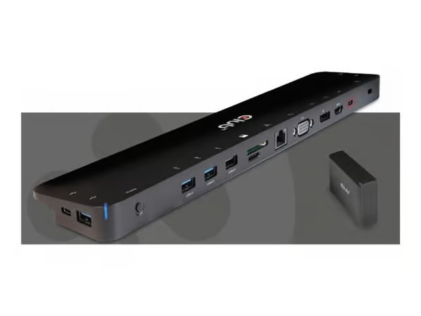 Club 3D CSV-1565 USB-C Docking Station VGA/HDMI/DP