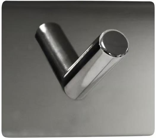 Home>it Self-Adhesive Single Hook 4 x 4 cm Chrome