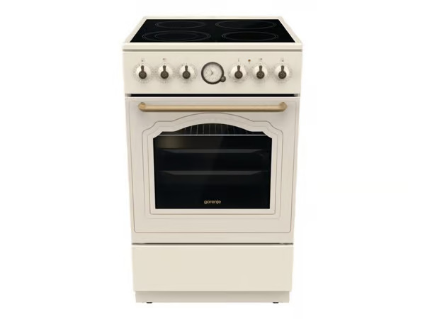 Gorenje Classico GECS5B70CLI, keraaminen liesi
