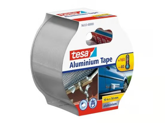 Alumiiniteippi TesaÂ®, 10m x 50mm