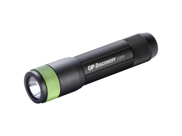 Taskulamppu GP Discovery LED C31 85 lumenia