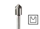 V-muotoinen leikkuuterä Dremel 640, 6,4 mm; 1 kpl.
