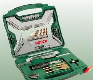 100 osainen tarvikesetti Bosch TITANIUM