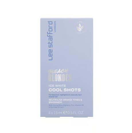 Lee Stafford - Bleach Blondes Ice White Cool Shots 4 x 15 ml