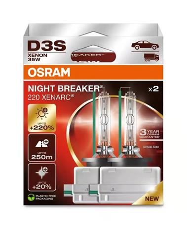 Osram Yön Murtaja Xenarc D3S NL 220% Sarja