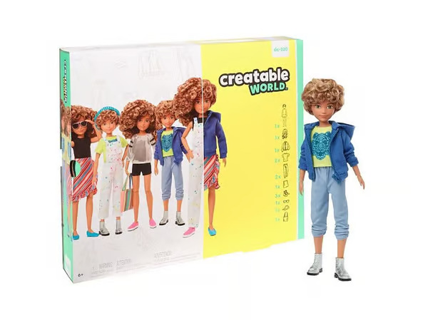 Creatable World Deluxe Light Brown Hair