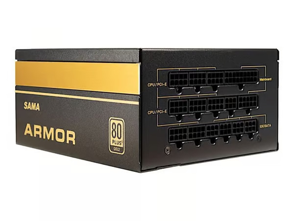 Inter-Tech SAMA FTX-850-B ARMOR 900W -virtalähde, 80 Plus Gold