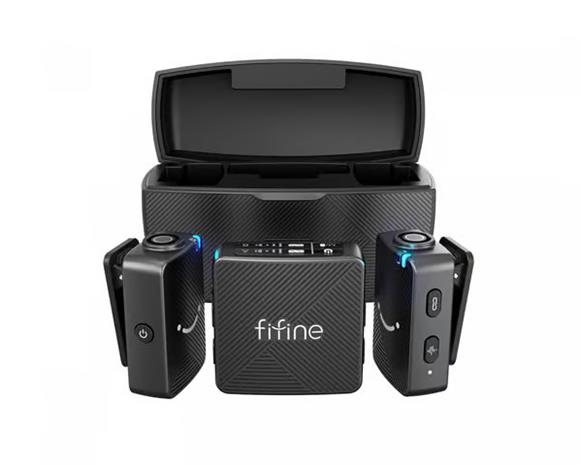 Fifine M9 Dual Wireless Lavalier System, langaton mikrofonijärjestelmä