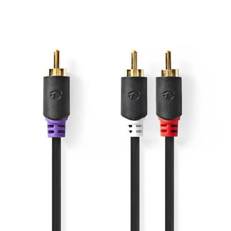 Nedis subwoofer cable - 3 m