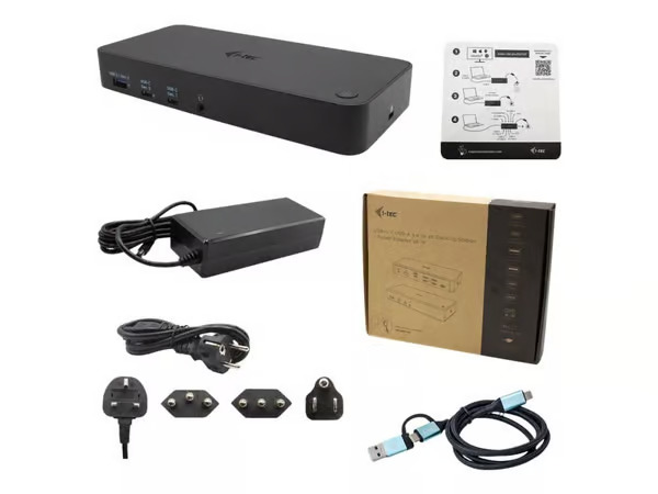 i-tec CATRIPLEDOCKPDPRO USB-C Triple 4K Docking Station 100W