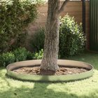 vidaXL Nurmireunus 4 pcs Hopea 450 x 0,05 x 25 cm Galvanoitu teräs