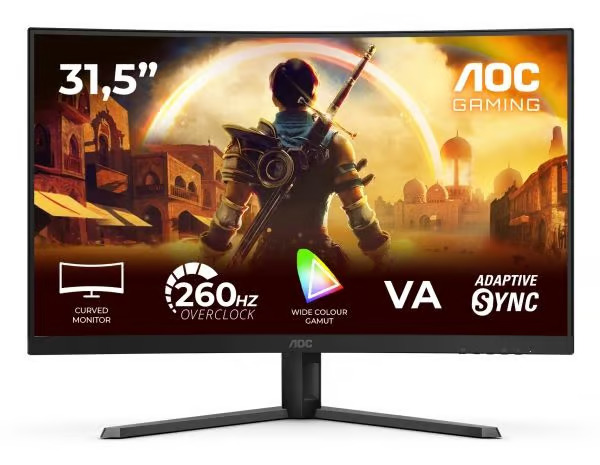 AOC C32G42ZE (31,5"), näyttö
