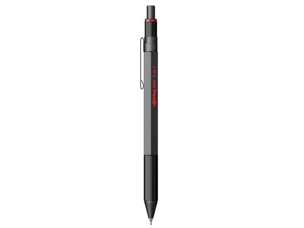 Rotring 600 Multipen 3-in-1 -monikärkikynä, musta runko