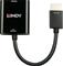 Adapter HDMI - VGA M/F, Black – kuva 5