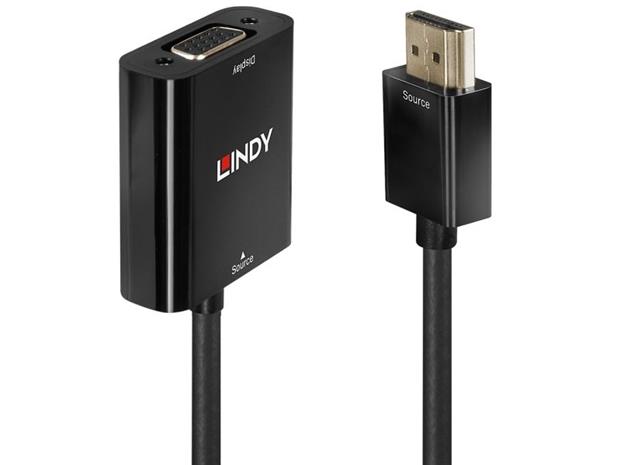 Adapter HDMI - VGA M/F, Black – kuva 6/6