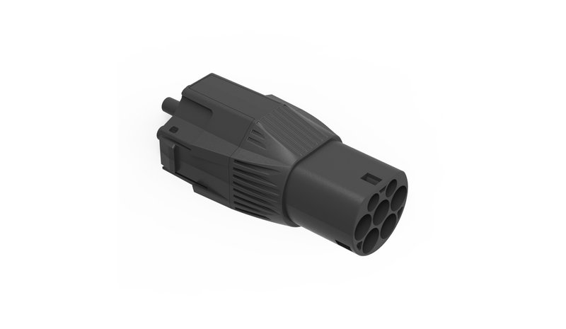 Dinitech Nrgkick 22kw 3-vaihesovitin, Smart Attachment Type 2
