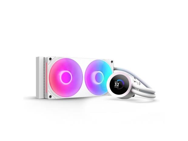 NZXT Kraken Plus 240 RGB (White) - CPU Vesijäähdytys