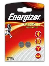 Paristot Energizer LR43, 2 kpl
