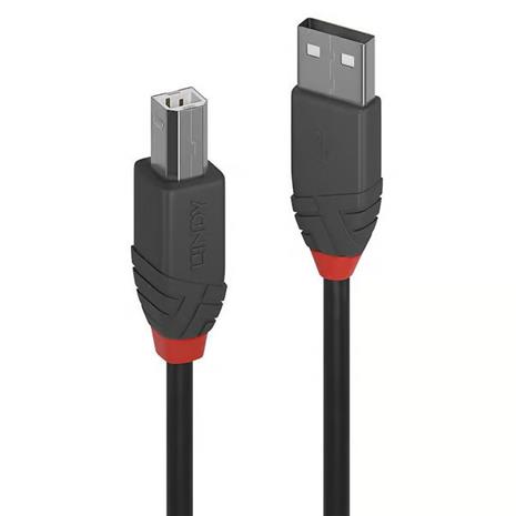 Lindy Anthra Line - USB 2.0 Type A to B Cable - 3m