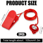 Juoksumaton magneettiavain, 105 cm, ABS, 2 kpl