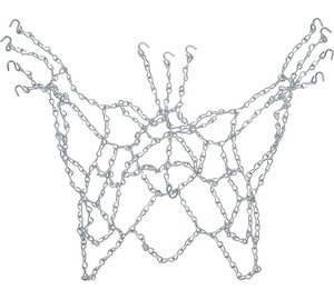 Koripalloverkko, teräsketti, 53 cm, 1 kpl