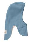 Huttelihut Balaclava Cotton Rib W. Lin. - Blue - 50\12/24M