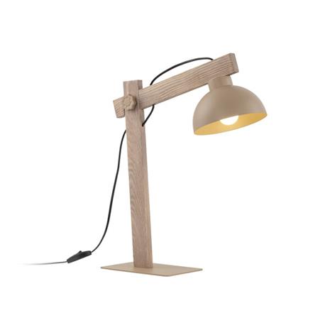 Pöytävalaisin Oslo Sabia E27, 42cm, beige