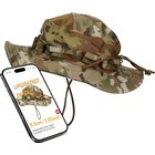 Boonie-hattu, UV-suoja 50+, puuvilla ja polyesteri, 1 kpl