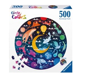 2D-palapeli 500 värin paletti. Unet