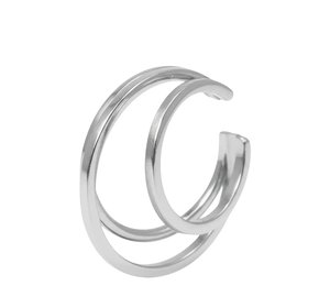 Jane Koenig Olympia Cuff - Silver - ONE SIZE
