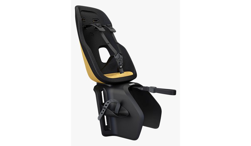 Thule Yepp Nexxt 2 Maxi Rack Mount Pyöränistuin, Burnished Yellow