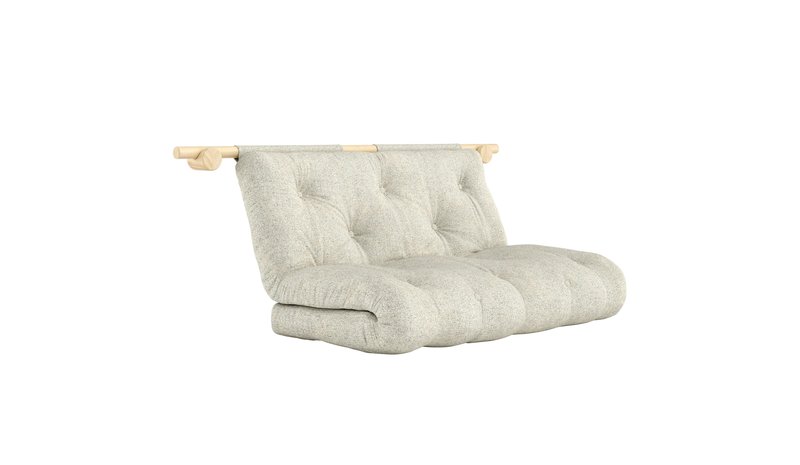 Karup Hooked Sofa Bed - Vuodesohvat Polyesteri Soft Chalk - 112410064013500