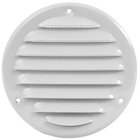 Ilmanvaihdon suojaritilä valkoinen 160 mm, Europlast