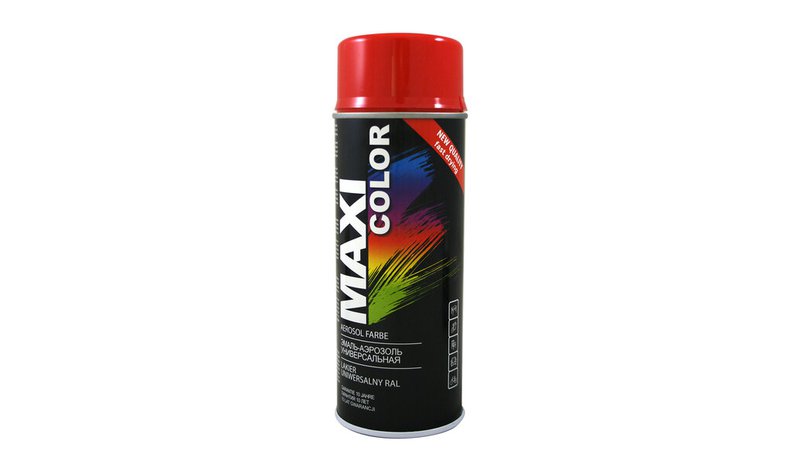 Motip Maxi Color Ral 3000 400ml punainen spraylakka