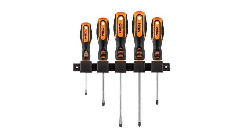 Neo Tools ruuvimeisselisarja, 5 kpl.