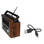 Kannettava radio USB Bluetooth FM/AM/SW RETRO 1200 mAh ELMA