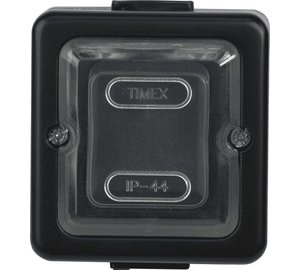 Jantar One Key Switch, Ip44, musta, pinta-asennus